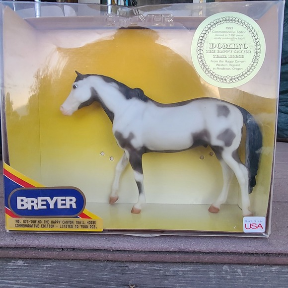 Breyer Other - Breyer Domino‎ The Happy Canyon Trail Horse #871 Com. Ed. 1287/7500 with Box